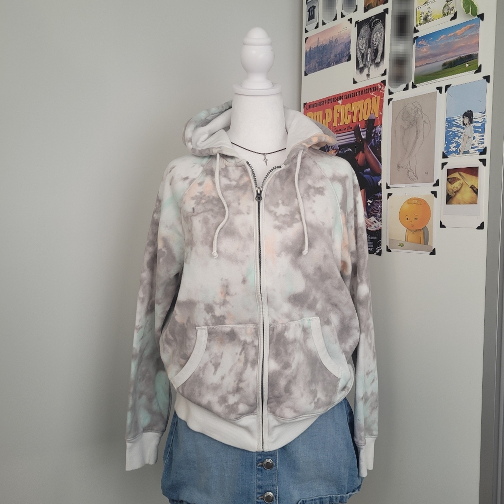 George Pastel Tie-Dye Hoodie - Size S